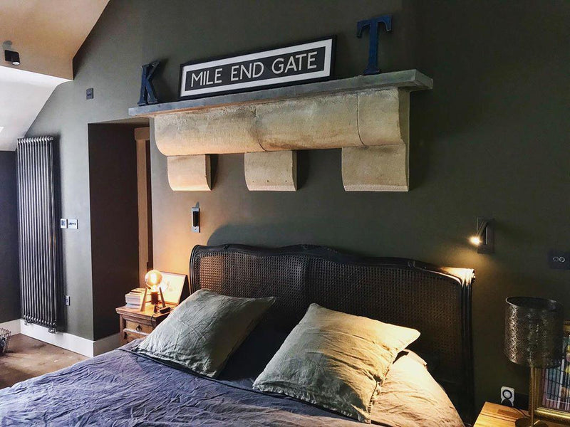 Folded Back Bedside Wall Lamp-DWHOME