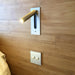 Folded Back Bedside Wall Lamp - DWHOME