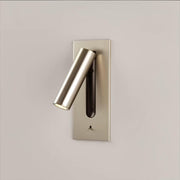 Black Bedside USB Wall Light-DWHOME