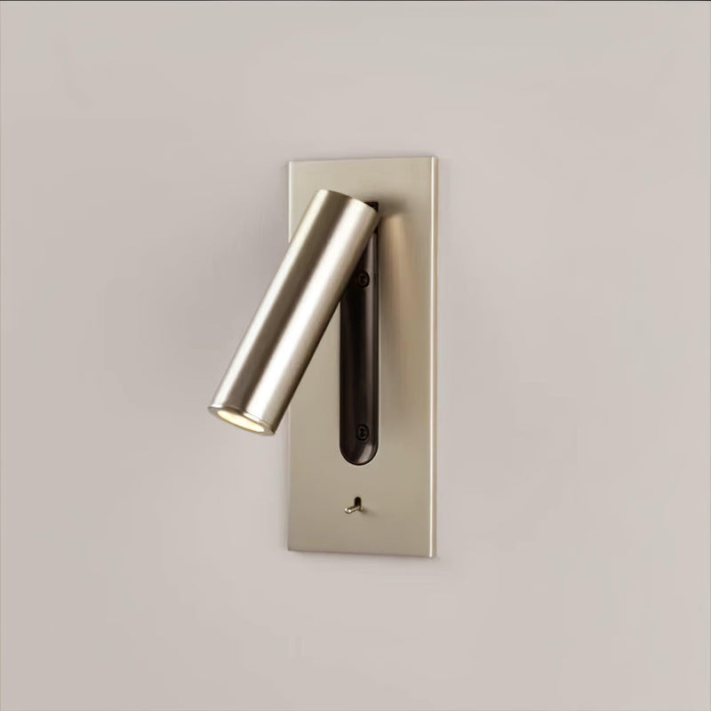 Black Bedside USB Wall Light-DWHOME