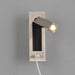 Black Bedside USB Wall Light-DWHOME