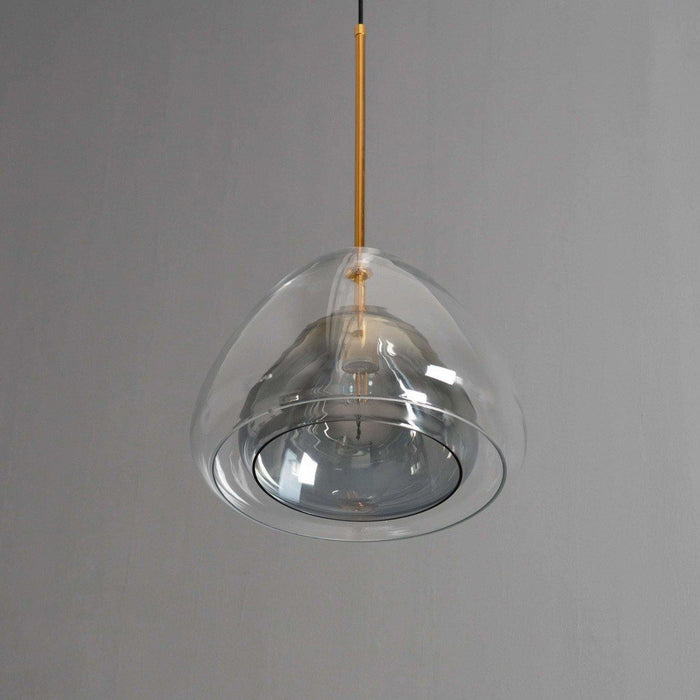 Futuristische Glass Pendant Light.