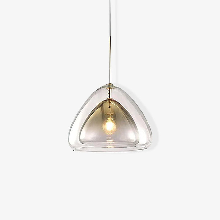 Futuristische Glass Pendant Light.