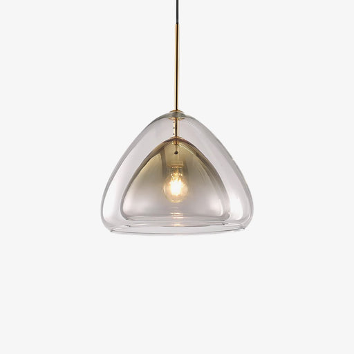 Futuristische Glass Pendant Light.