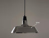 Tinted Glass Shade Industrial Pendant Light - DWHOME