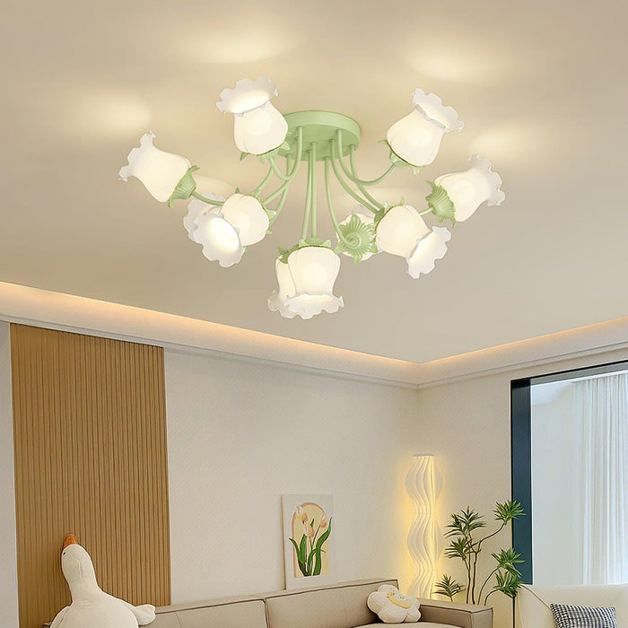 Garden Flower Ceiling Lamp.