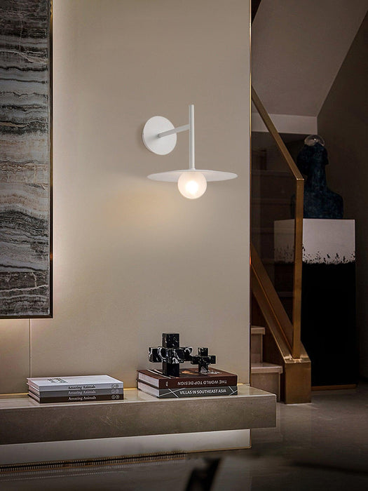 Gea Iron Plug-In Wall Lamp.