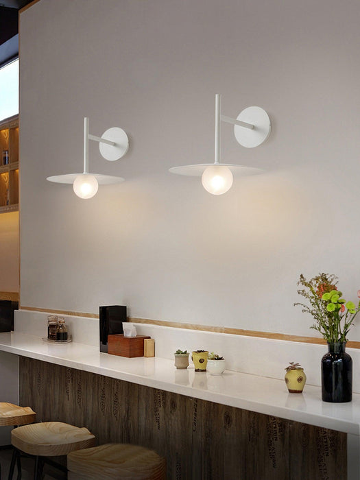 Gea Iron Plug-In Wall Lamp.