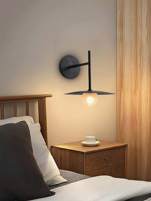 Gea Iron Plug-In Wall Lamp.