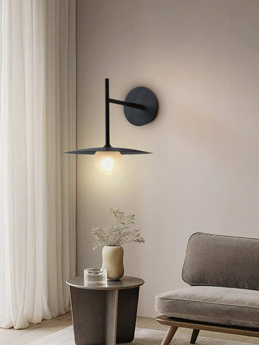 Gea Iron Plug-In Wall Lamp.