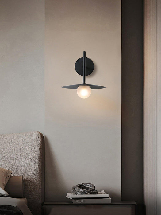 Gea Iron Plug-In Wall Lamp.