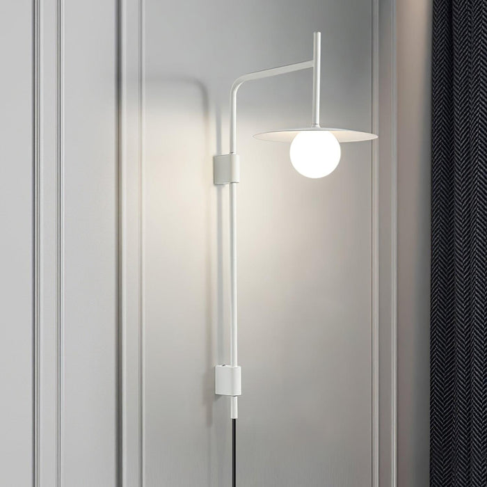 Gea Swing Arm Wall Lamp-DWHOME