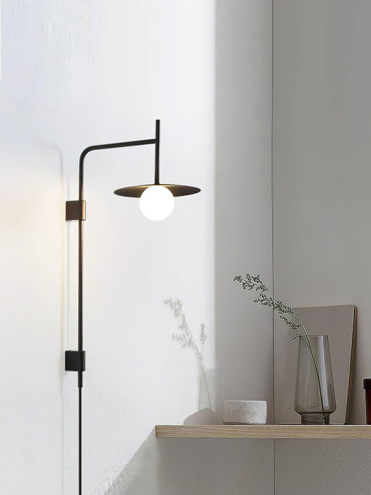 Gea Swing Arm Wall Lamp-DWHOME