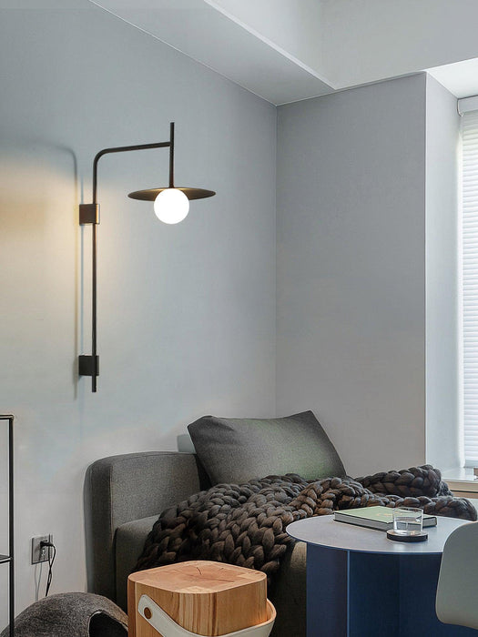 Gea Swing Arm Wall Lamp-DWHOME