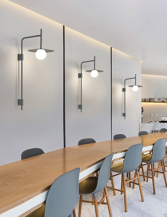 Gea Swing Arm Wall Lamp-DWHOME