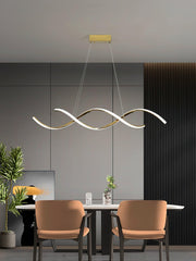 Pendentif Lumière Douces Vagues - DWHOME