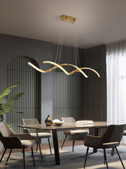 Pendentif Lumière Douces Vagues - DWHOME
