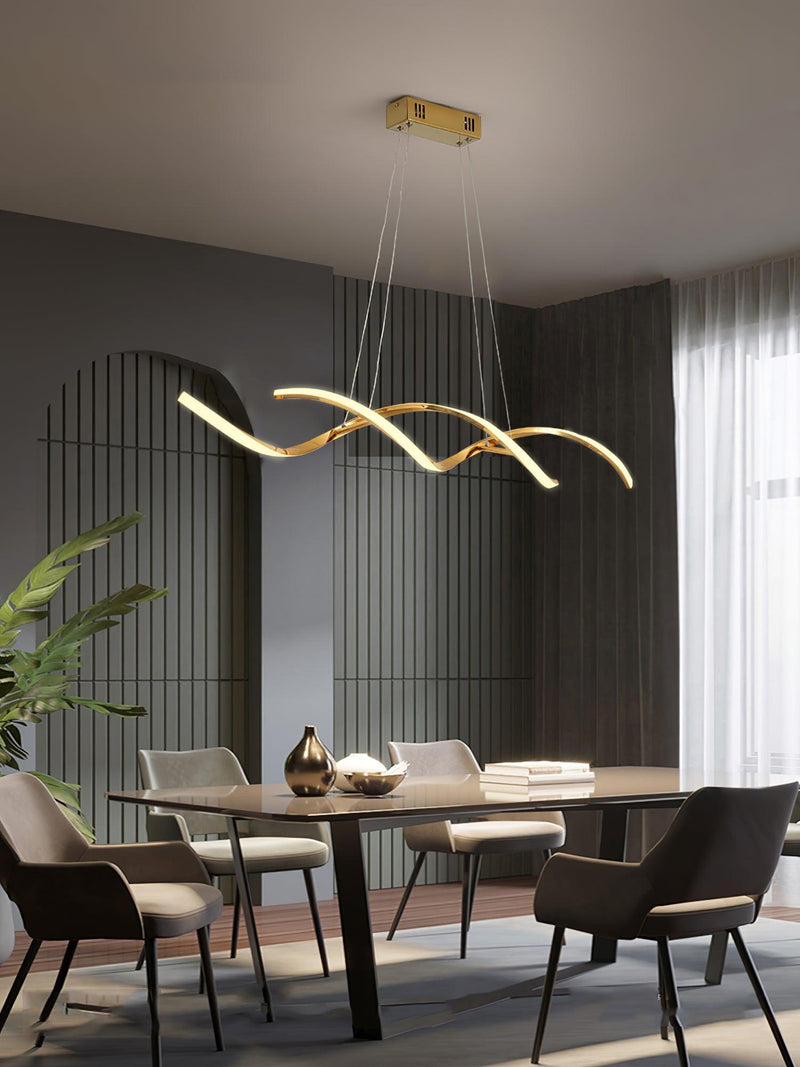 Pendentif Lumière Douces Vagues - DWHOME