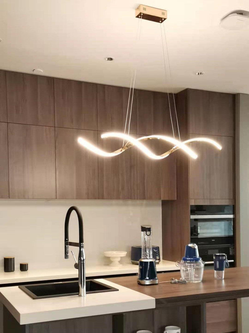 Pendentif Lumière Douces Vagues - DWHOME