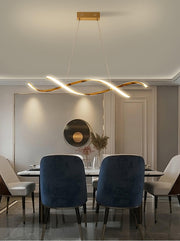 Pendentif Lumière Douces Vagues - DWHOME