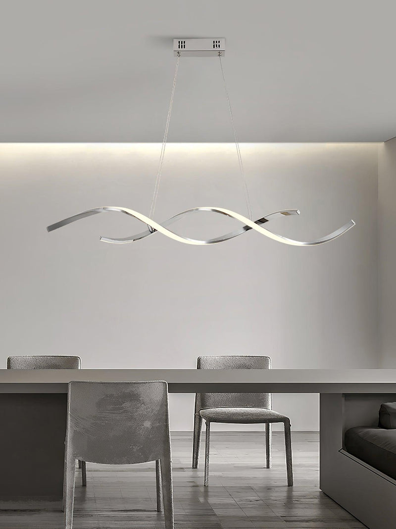 Pendentif Lumière Douces Vagues - DWHOME