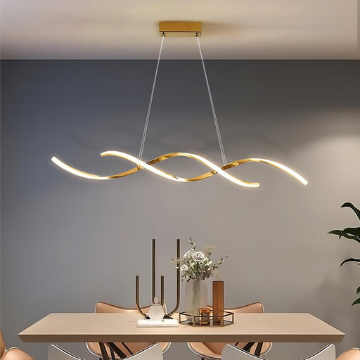 Gentle Waves Pendant Light.