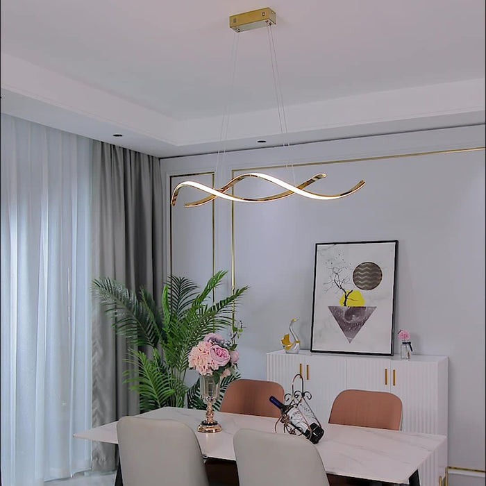 Gentle Waves Pendant Light-DWHOME