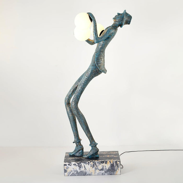 Gentleman Sculpture Floor Lamp.