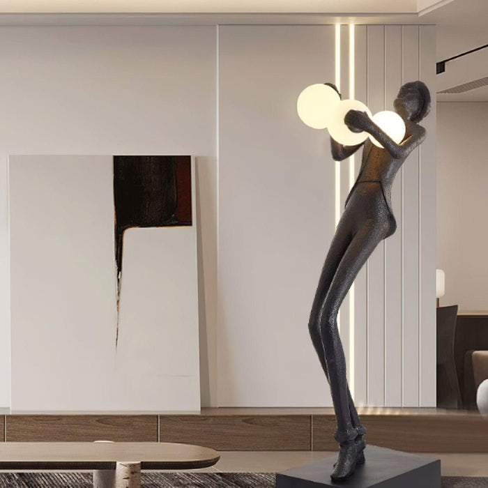 Gentleman Sculpture Floor Lamp - Vakkerlight