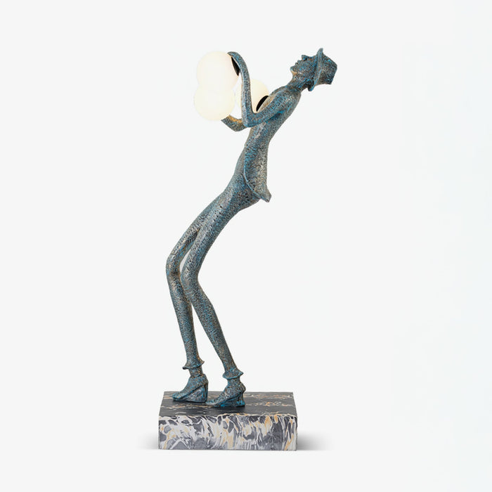 Gentleman Sculpture Floor Lamp.