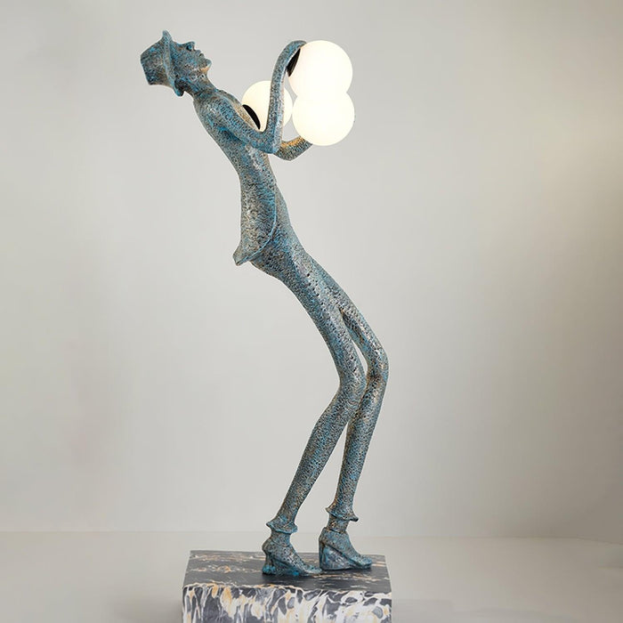 Gentleman Sculpture Floor Lamp-DWHOME