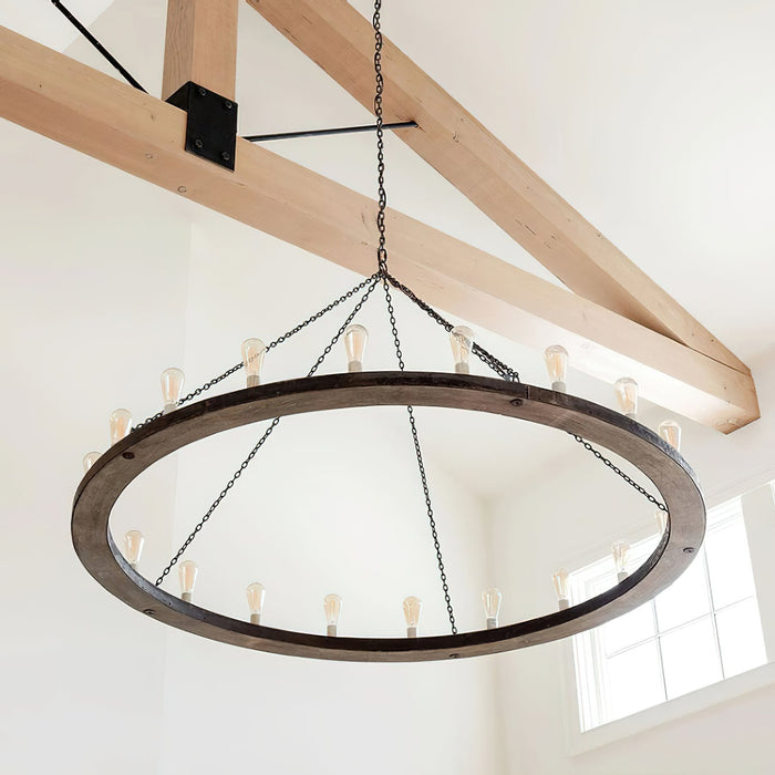 Geoffrey Wood Chandelier-DWHOME
