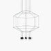 Geometric Lines Pendant Lamp - DWHOME