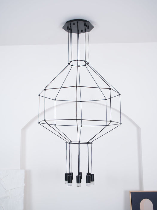 Geometric Lines Pendant Lamp - Vakkerlight