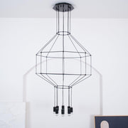 Geometric Lines Pendant Lamp-DWHOME