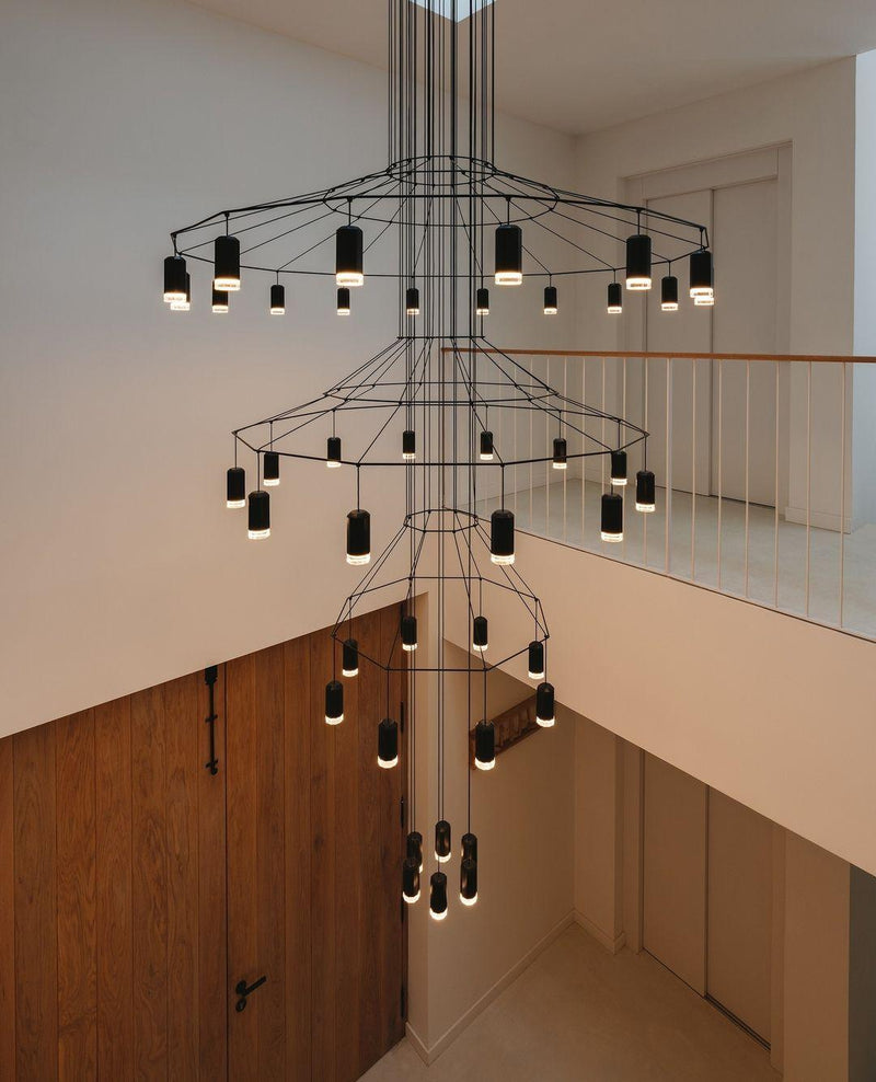 Geometric Lines Pendant Lamp-DWHOME