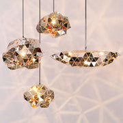 Geometric Panel Pendant Lamp-DWHOME