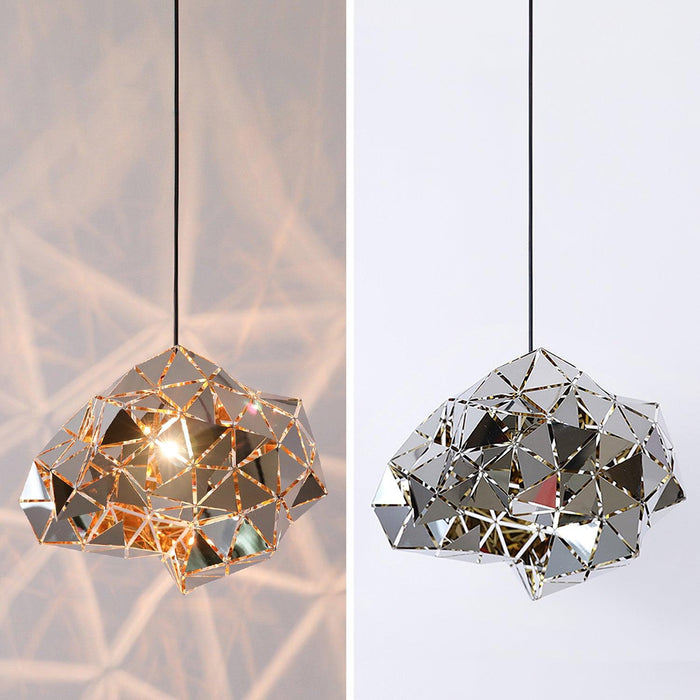 Geometric Panel Pendant Lamp.