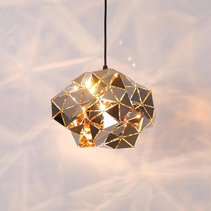 Geometric Panel Pendant Lamp.