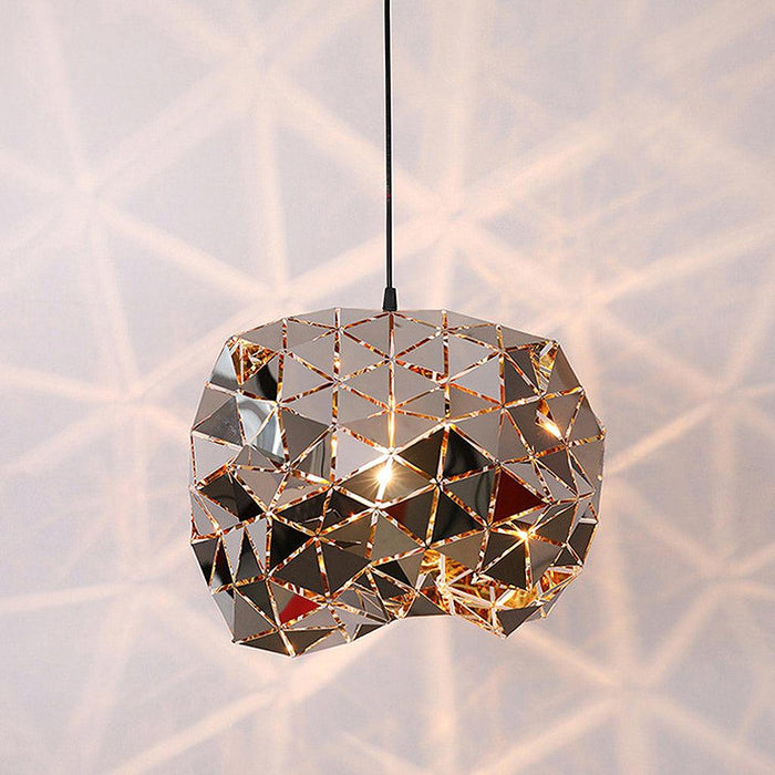 Geometric Panel Pendant Lamp.