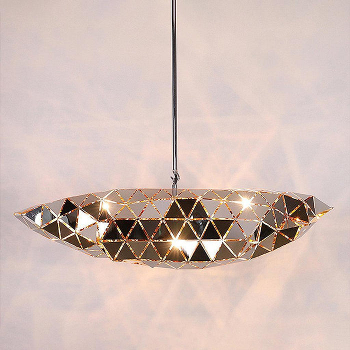 Geometric Panel Pendant Lamp-DWHOME