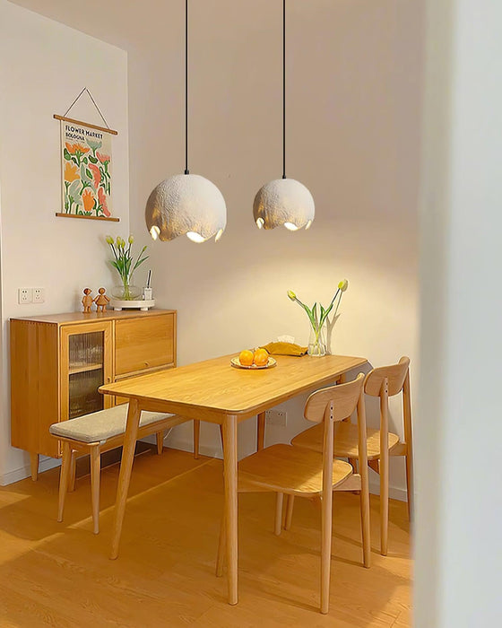 Geometric Resin Pendant Light-DWHOME