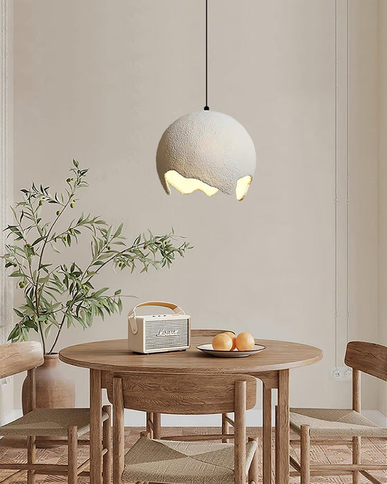 Geometric Resin Pendant Light-DWHOME