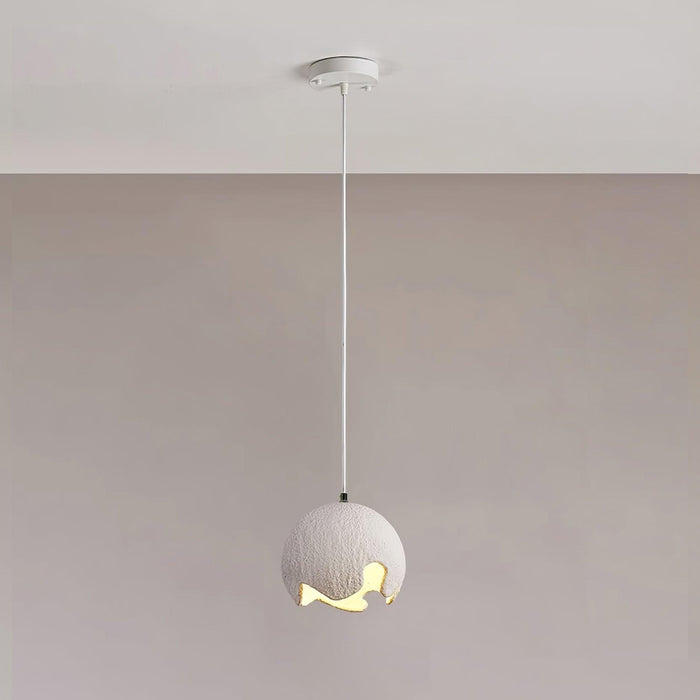 Geometric Resin Pendant Light-DWHOME