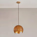 Geometric Resin Pendant Light-DWHOME