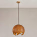 Geometric Resin Pendant Light-DWHOME
