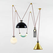 Geometric Shape Art Modern Chandelier-DWHOME