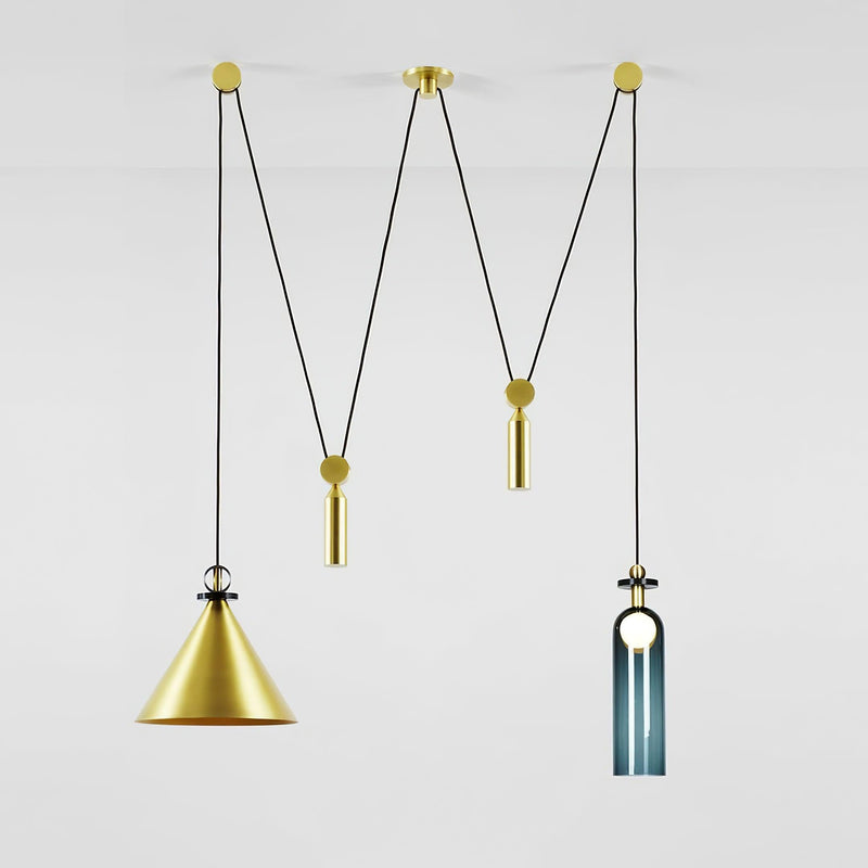Geometric Shape Art Modern Chandelier-DWHOME