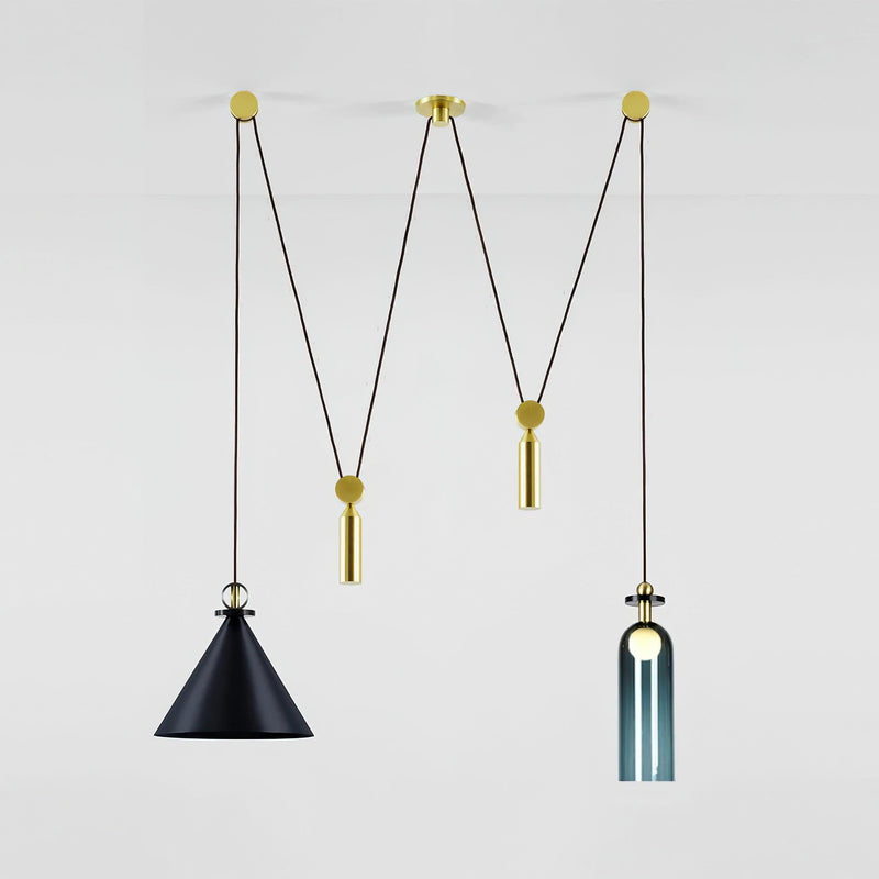 Geometric Shape Art Modern Chandelier-DWHOME