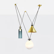 Geometric Shape Art Modern Chandelier-DWHOME